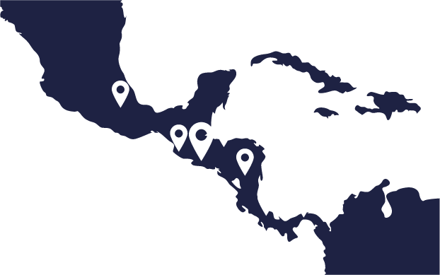Dar a conocer los países donde tenemos presencia
