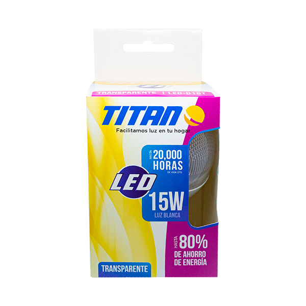 FOCO LED-D15T TRANSPARENTE