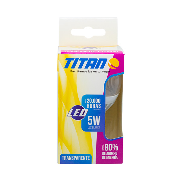 FOCO LED-D5T TRANSPARENTE